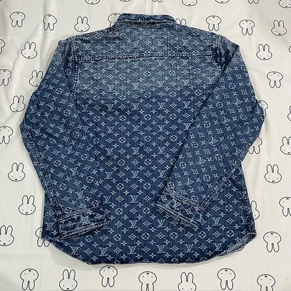 Louis Vuitton Denim Print Shirt - Picture 6 of 7